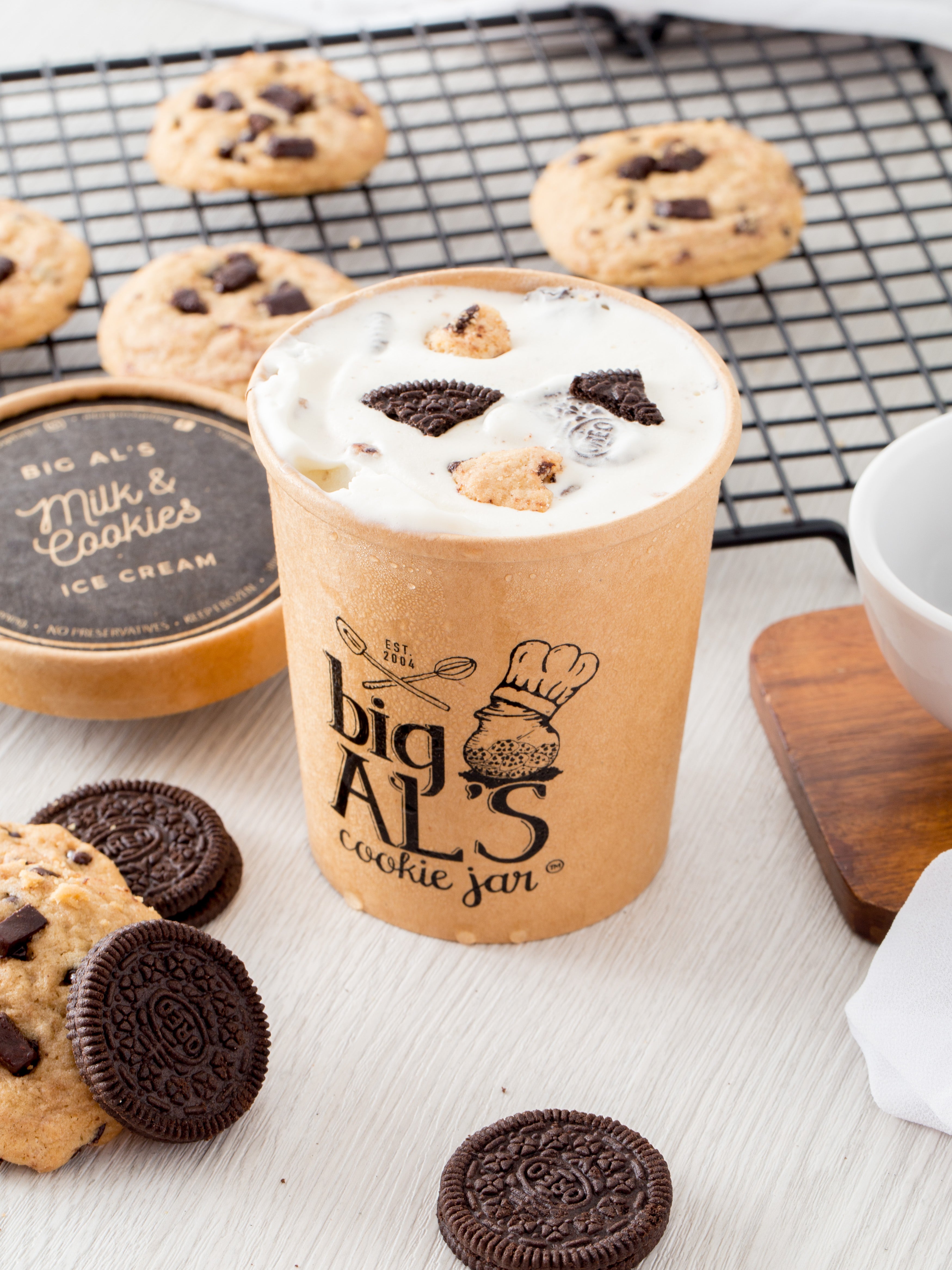 Milk & Cookies Premium Ice Cream