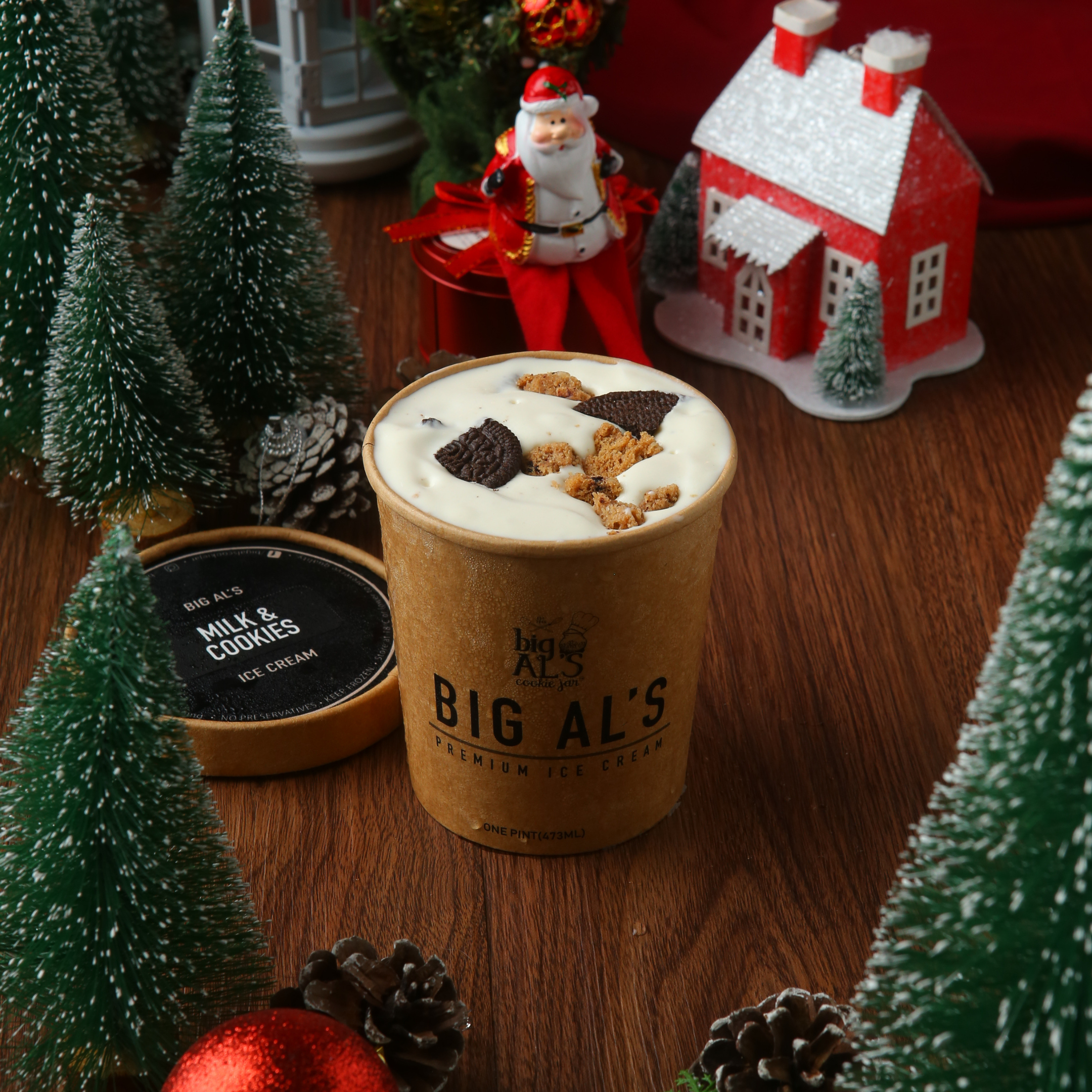 Milk & Cookies Premium Ice Cream