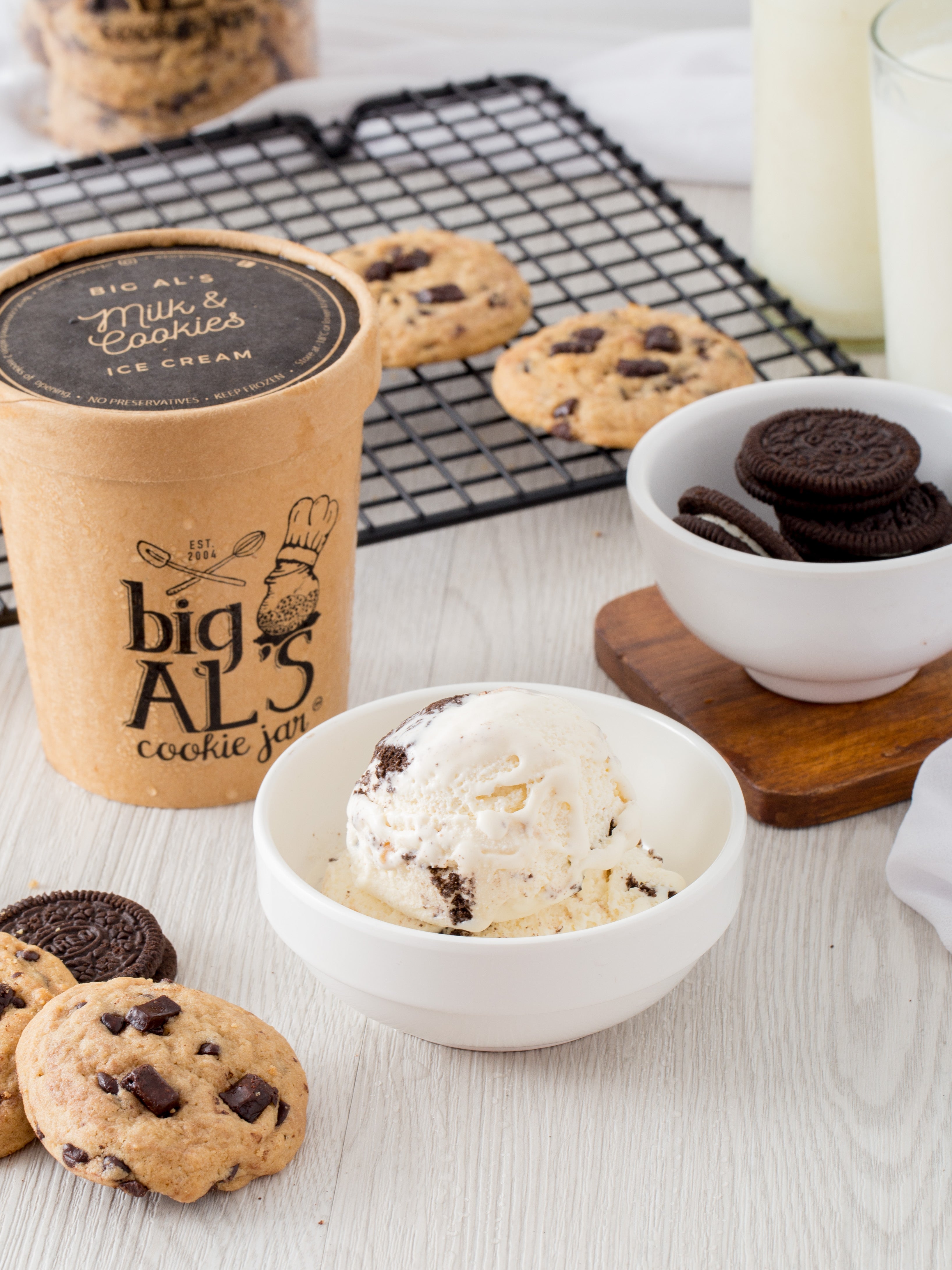 Milk & Cookies Premium Ice Cream